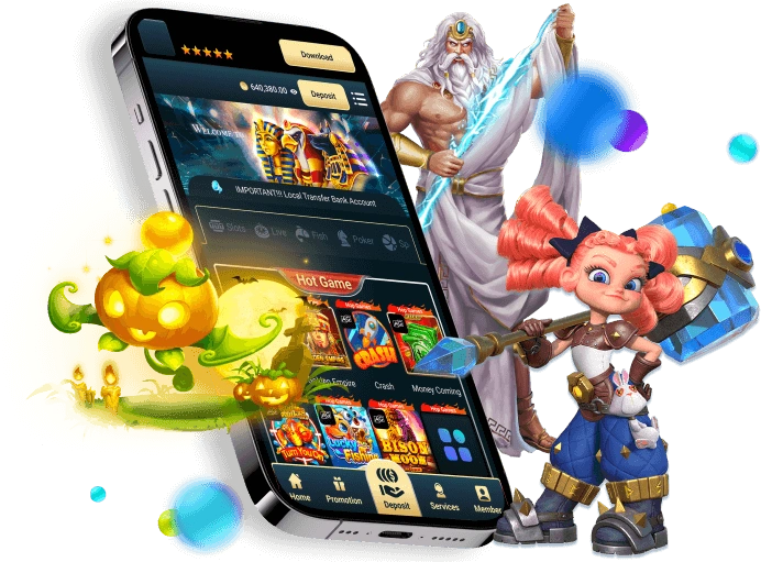 Hình ảnh slot game cổ điển trên 555win app